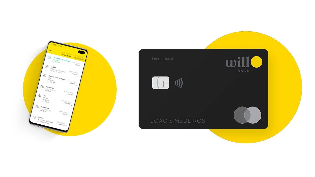 Conta digital Will Bank: Saiba como abrir conta que rende mais que a poupança