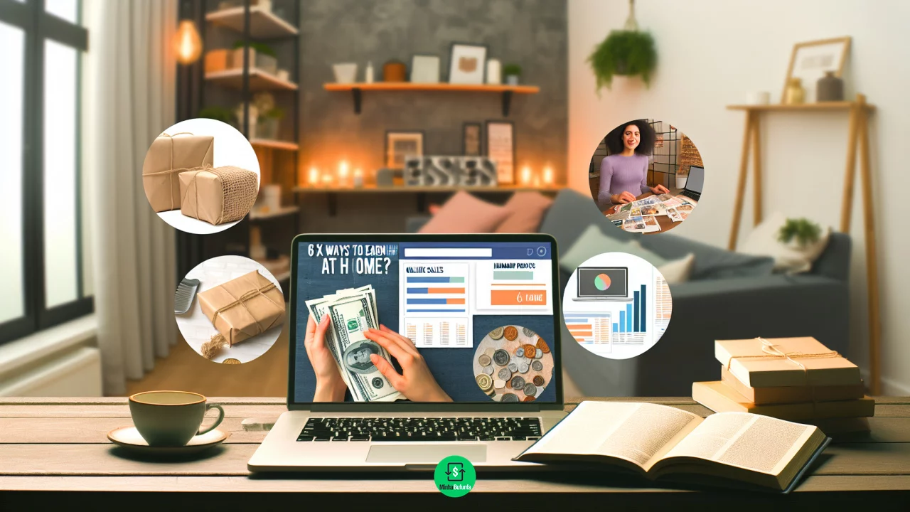 6 maneiras comprovadas de ganhar dinheiro em casa