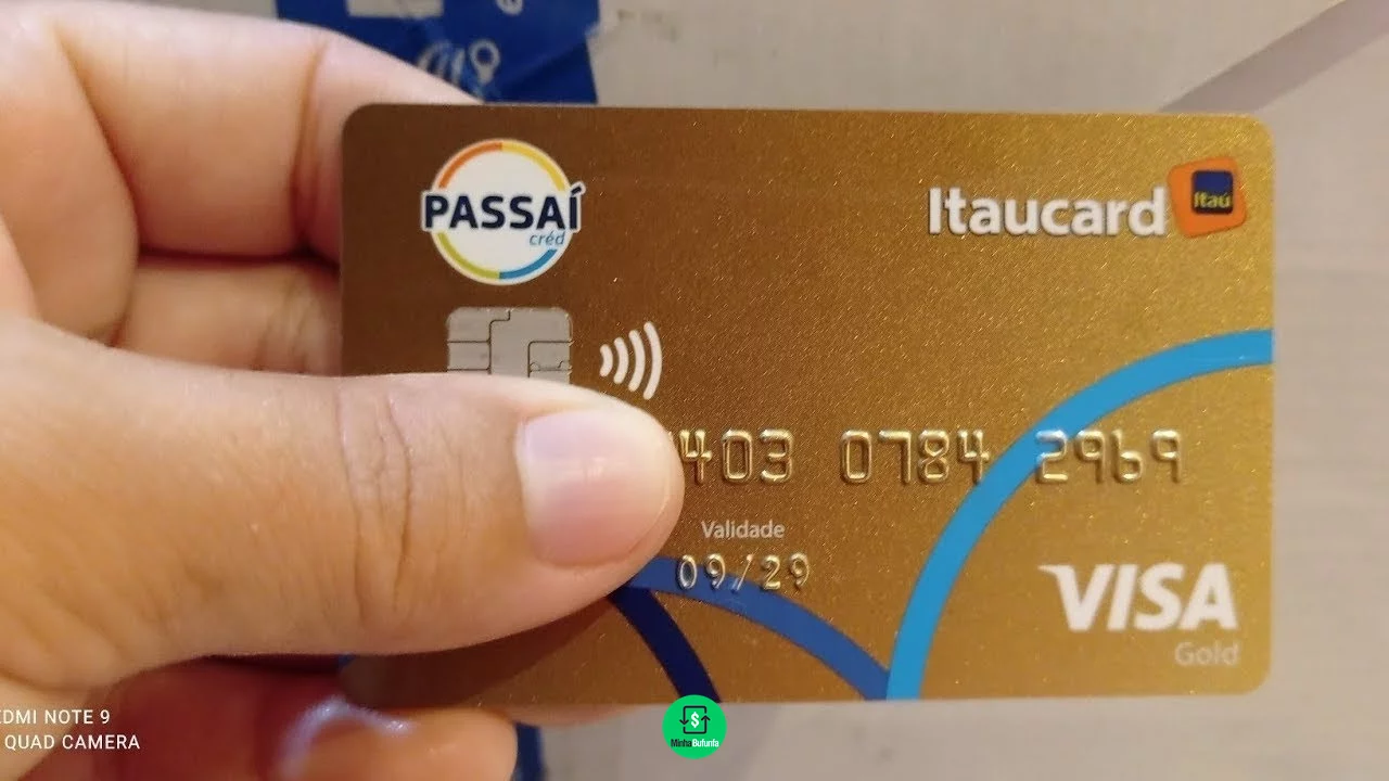 Cartão Passaí Itaú Visa Gold: Conheça os principais benefícios