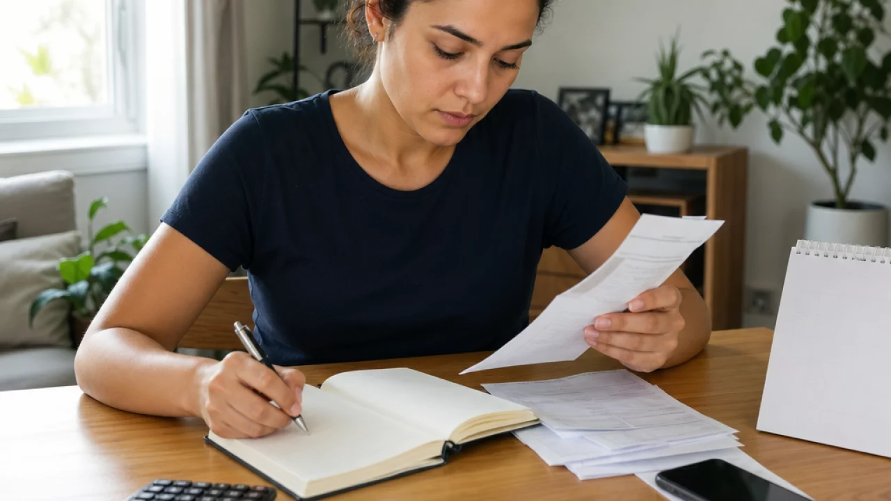 Como revisar o orçamento depois de assumir uma parcela nova
