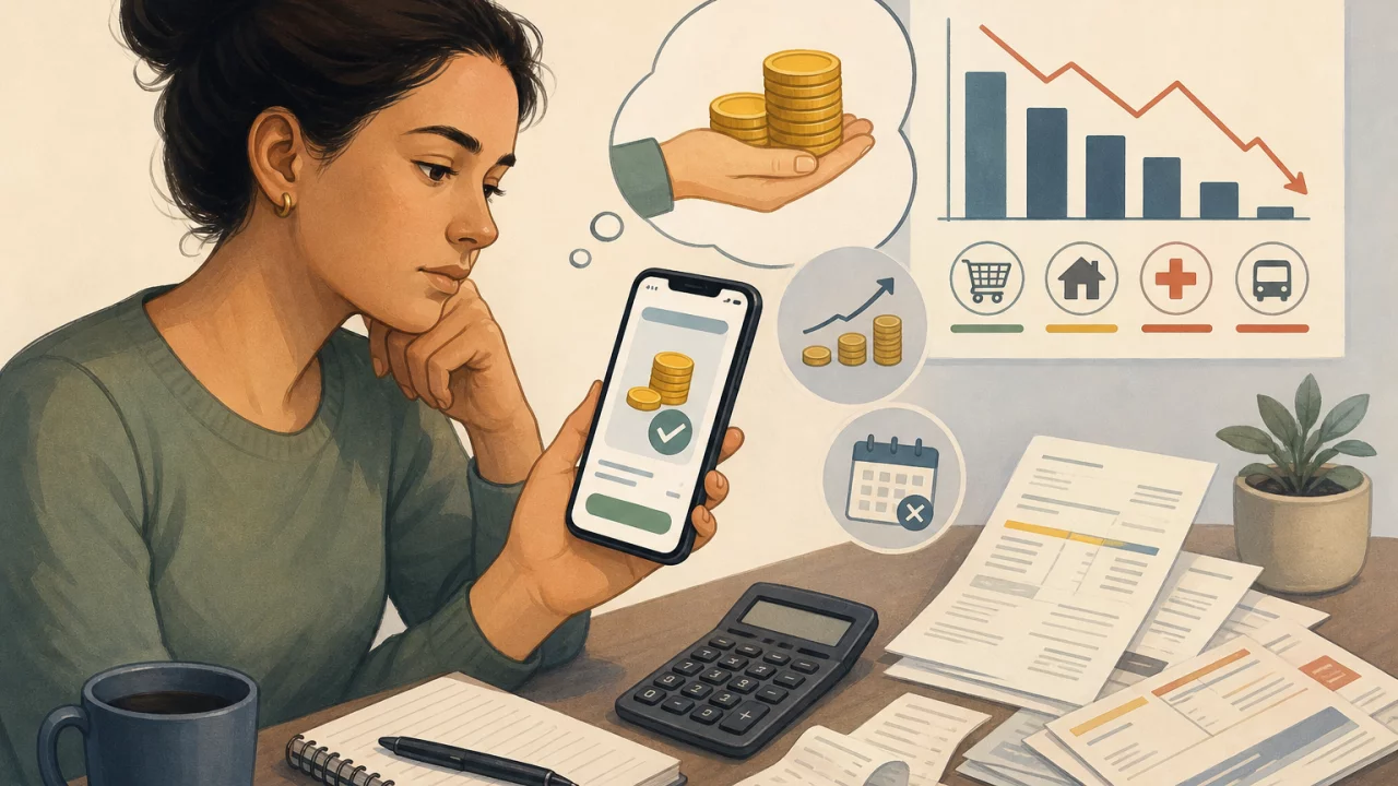 Por que crédito fácil no app pode virar problema se o orçamento está apertado