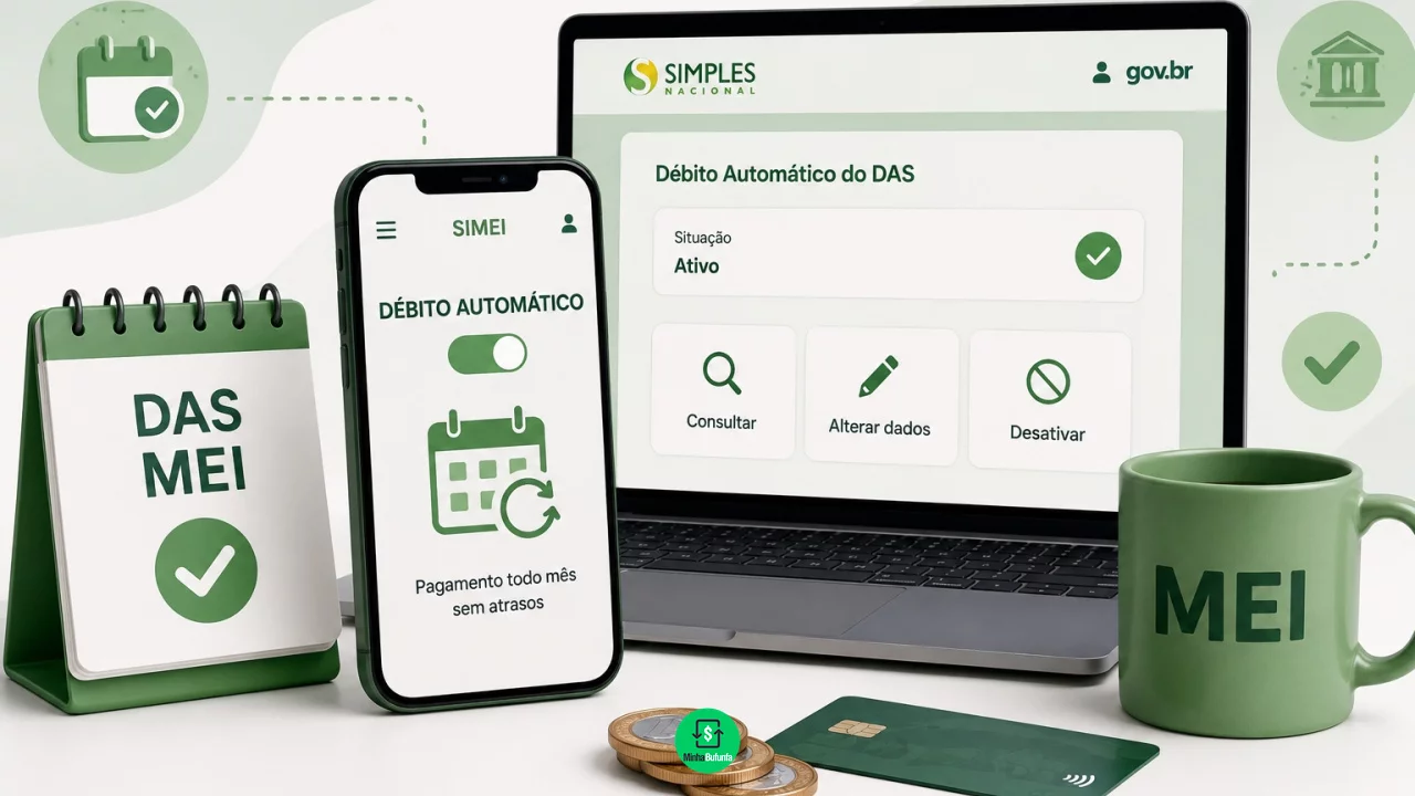 DAS MEI em débito automático: quando vale automatizar o pagamento mensal