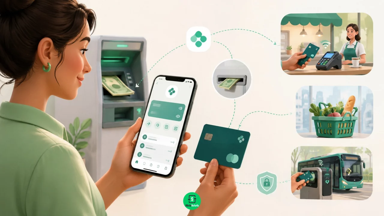 Conta PAN com cartão de débito: quando depositar na conta libera o cartão físico