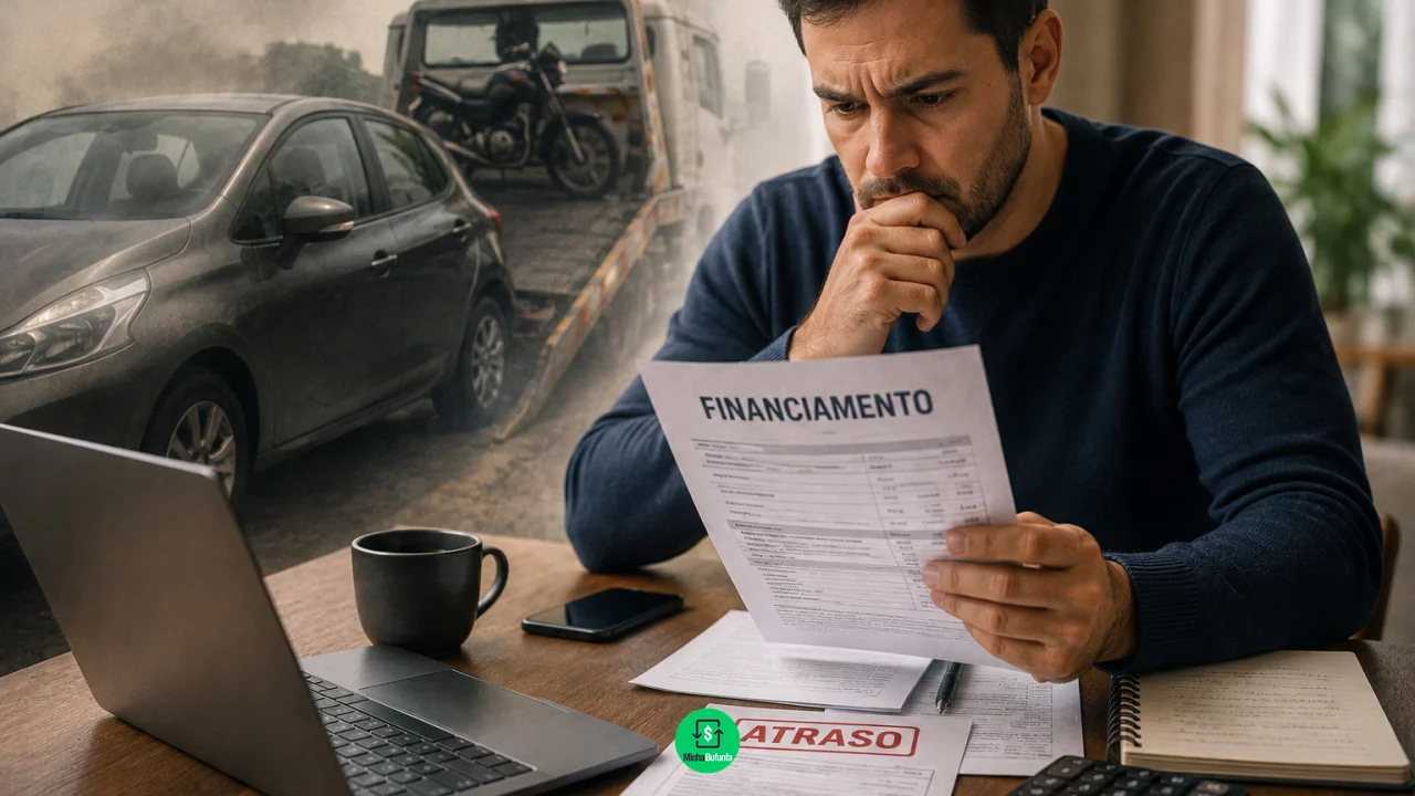 Dívida de financiamento atrasado: o banco pode tomar o veículo mesmo com poucas parcelas vencidas?