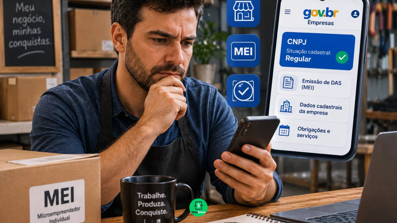 MEI no app Gov.br Empresas: como acompanhar CNPJ, DAS e situação cadastral pelo celular