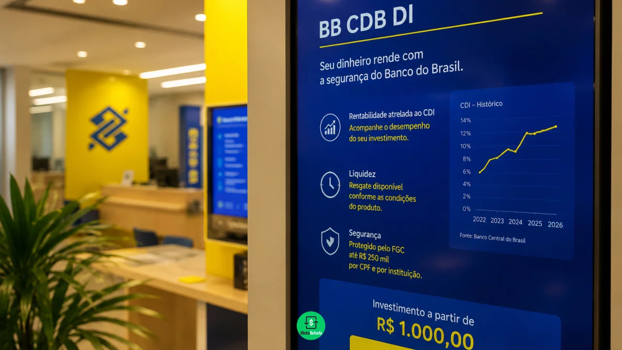 CDB DI do Banco do Brasil: como funciona o resgate para quem precisa do dinheiro antes do vencimento