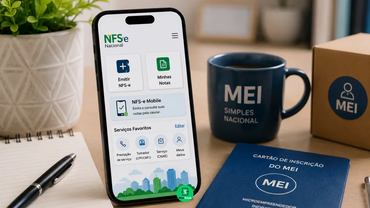 NFS-e Nacional para MEI: como emitir nota fiscal de serviço pelo celular em 2026