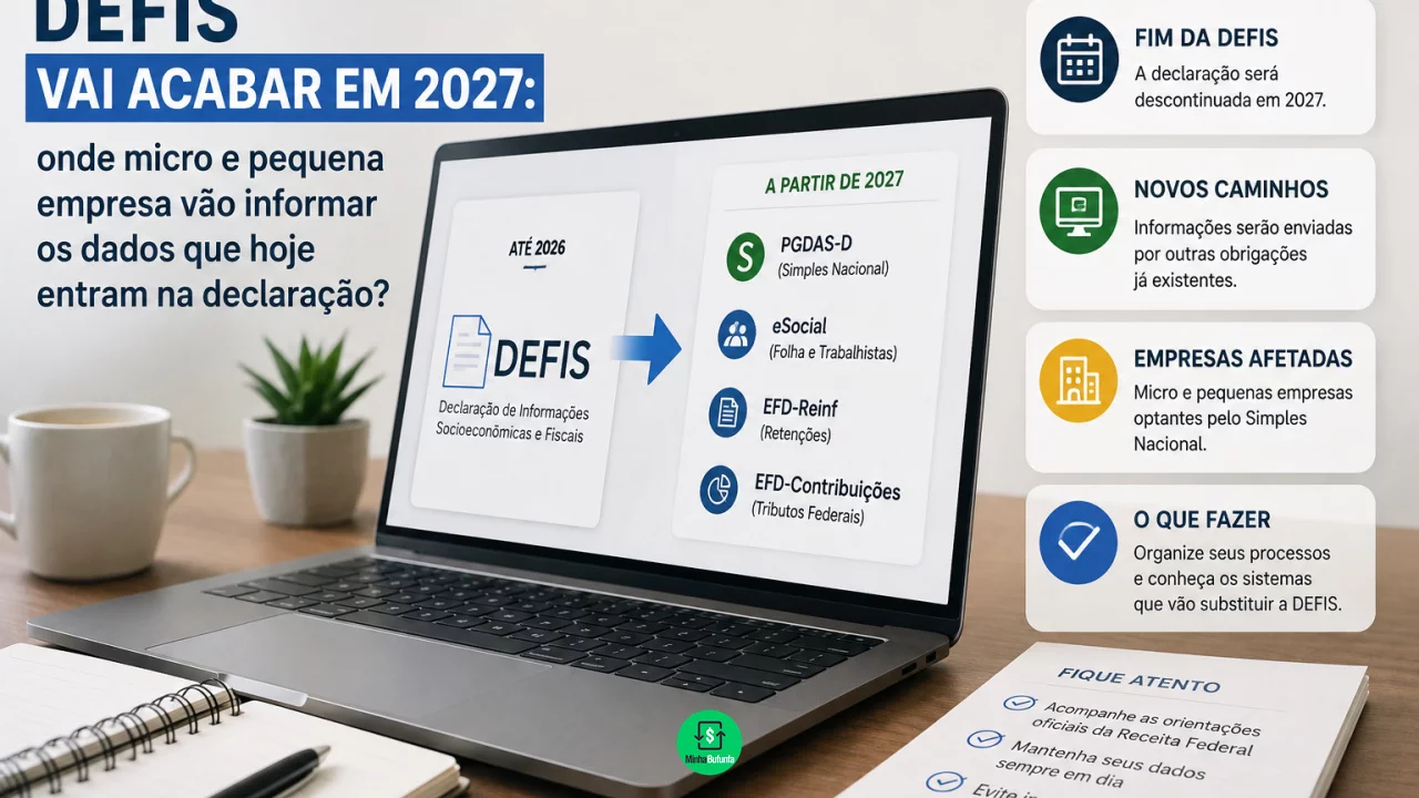 Defis vai acabar em 2027: onde micro e pequena empresa vão informar os dados que hoje entram na decl