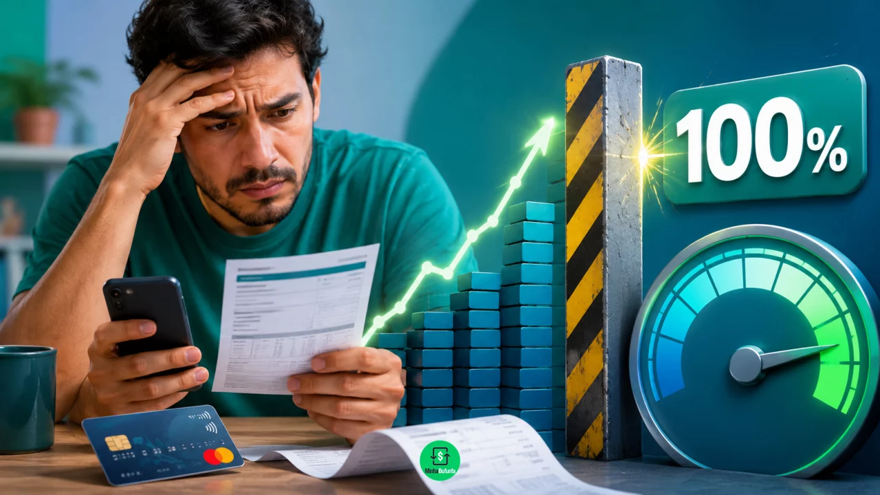 Juros do cartão podem passar de 100%? Entenda o teto do rotativo e parcelamento da fatura