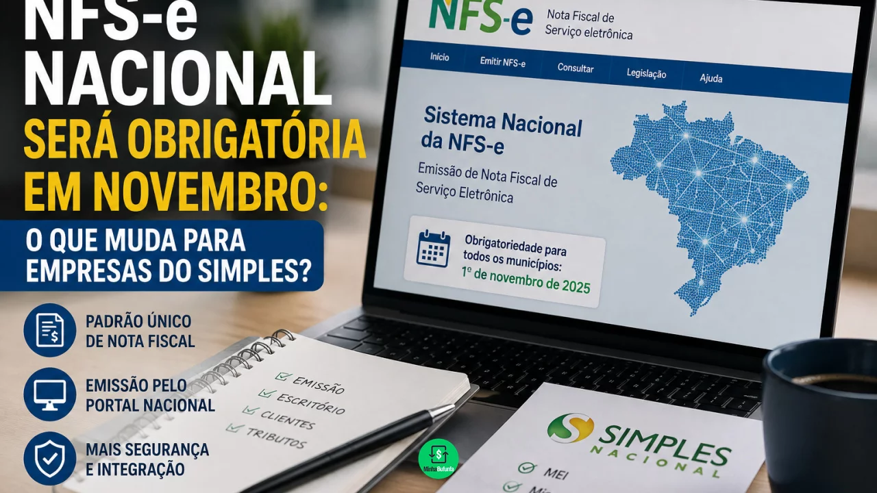NFS-e nacional será obrigatória em novembro: o que muda para empresas do Simples?