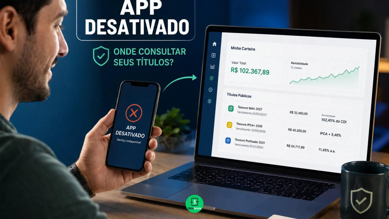App do Tesouro Direto foi desativado: onde consultar e resgatar seus títulos agora?