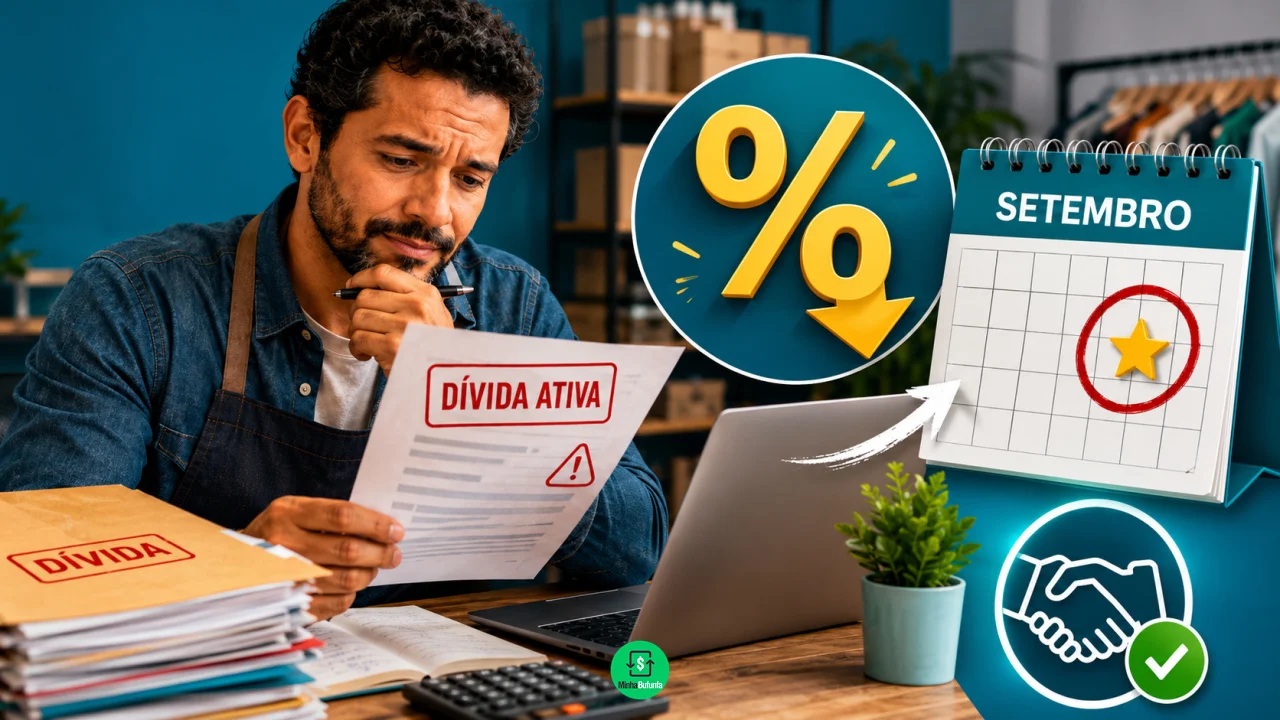 MEI com dívida ativa pode ter desconto de até 100% nos juros? Prazo termina em setembro