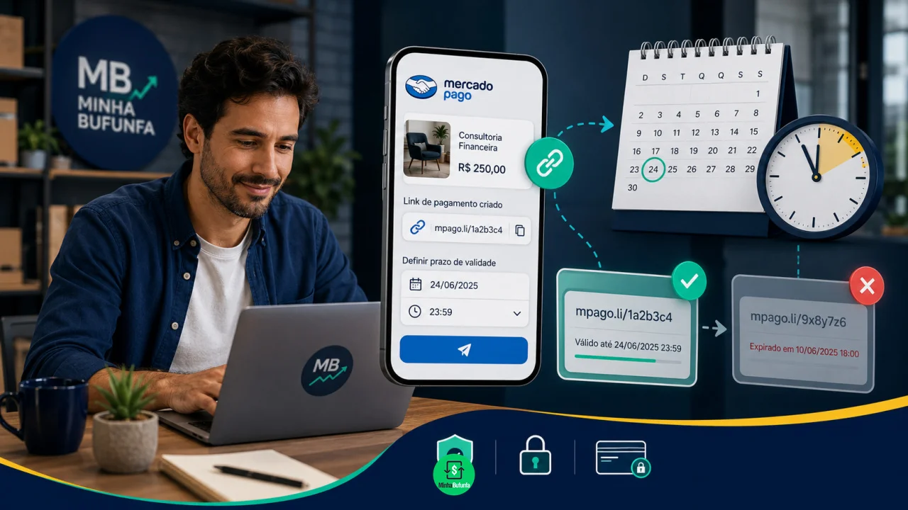 Link de pagamento Mercado Pago pode expirar? Como definir prazo para a cobrança