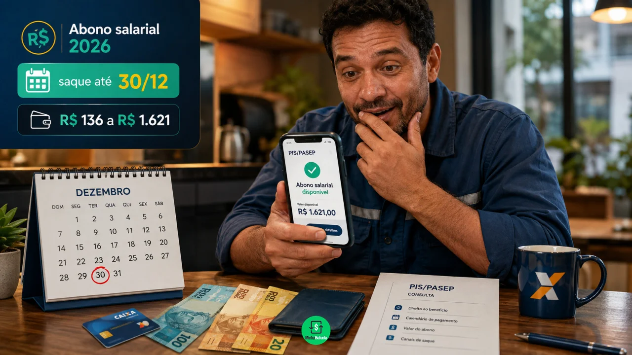 Abono salarial 2026 pode ser sacado até 30/12: quem ainda tem dinheiro a receber?