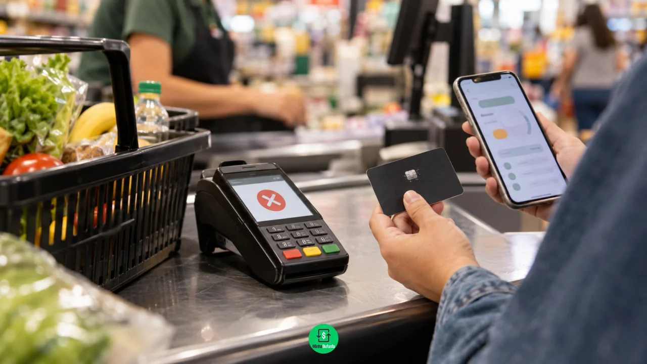 Cartão de débito recusou mesmo com saldo: valores pendentes podem reduzir o disponível?